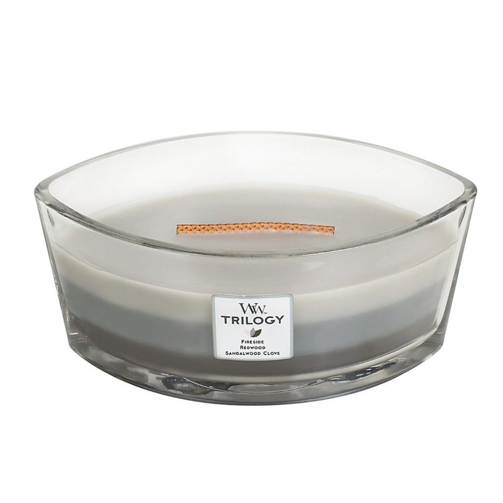 Warm Woods Trilogy Woodwick Candle 16oz